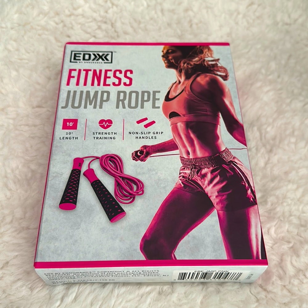 EDX by Endurance Fitness Jump Rope 10’ length NIB 💓